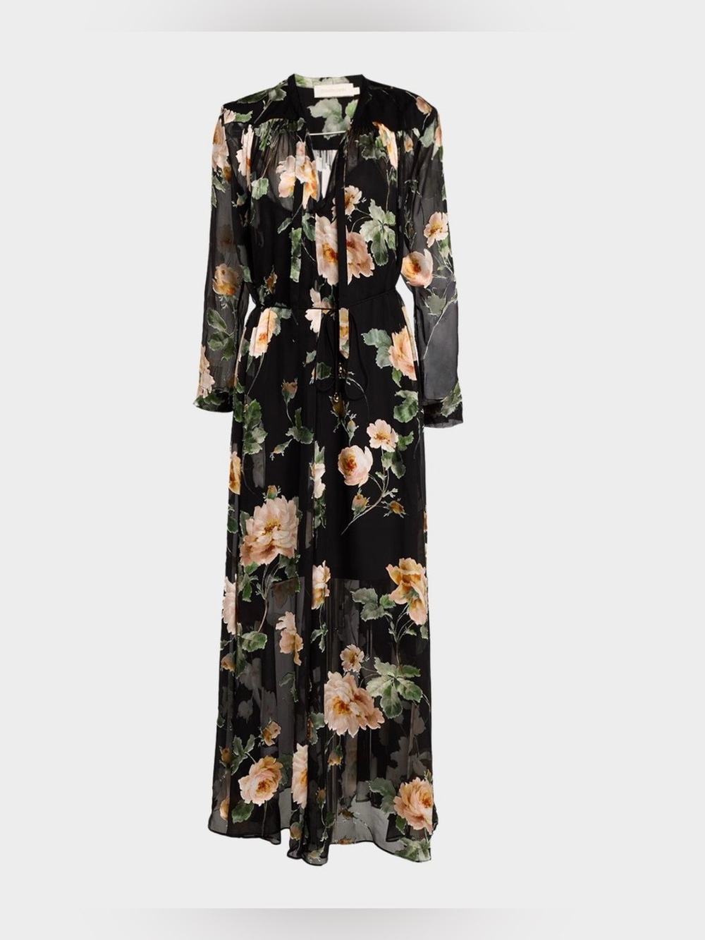 Zimmermann Luna burnout Floral maxi dress